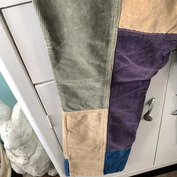 Rainbow Colorful Patchwork jeans vintage sz 6 euc - Picture 11 of 12